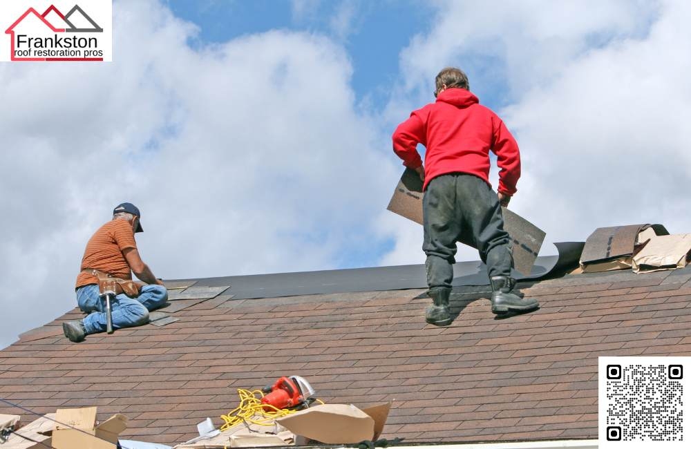 Do you clean up after roof work?